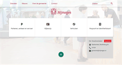 Desktop Screenshot of nijmegen.nl